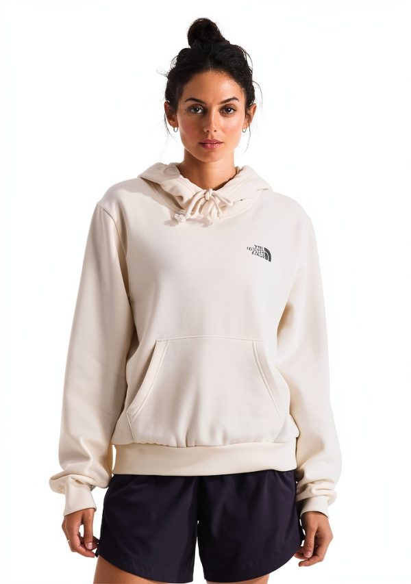 The North Face Womens Hoodie Premium Cotton Blend Outdoor-1