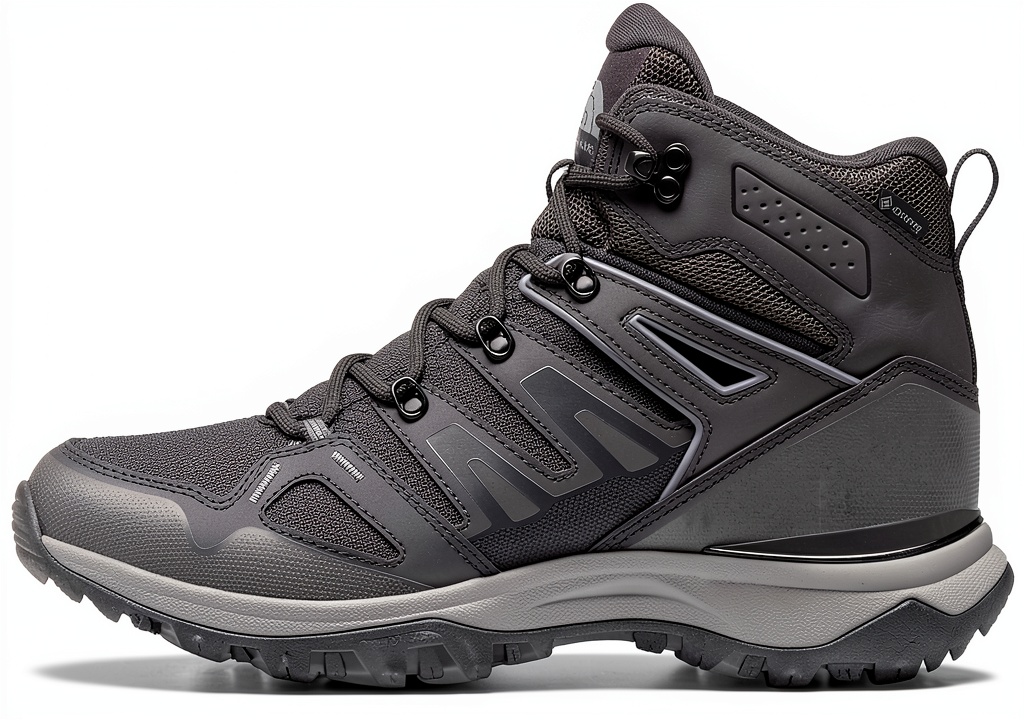 Men's Hedgehog Mid Gore-Tex hiking boots on a rocky trail
