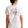The North Face Womens Monte Graphic Tee Cotton Comfort-0