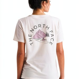 The North Face Womens Monte Graphic Tee Cotton Comfort-0