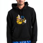 The North Face Mens Hoodie Cotton Blend Graphic Casual Wear-0