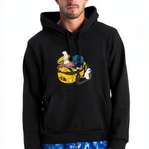 The North Face Mens Hoodie Cotton Blend Graphic Casual Wear-0