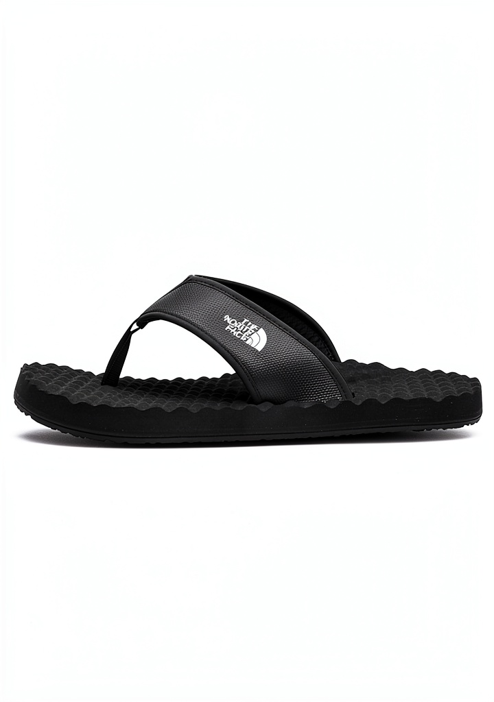 The North Face Base Camp Flip Flops II showing strap and outsole details