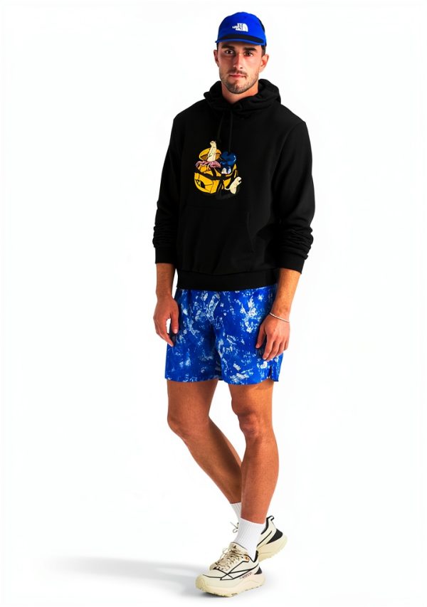 The North Face Mens Hoodie Cotton Blend Graphic Casual Wear-2