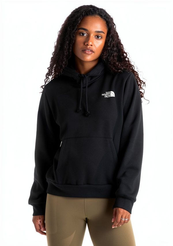The North Face Womens Hoodie Premium Cotton Blend Outdoor-1