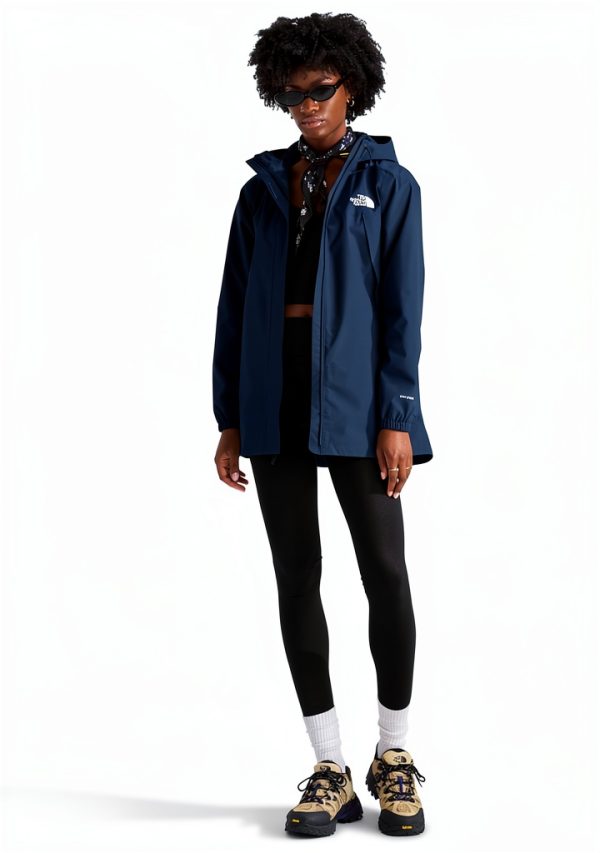 The North Face Womens Rain Parka Waterproof Recycled Jacket-3