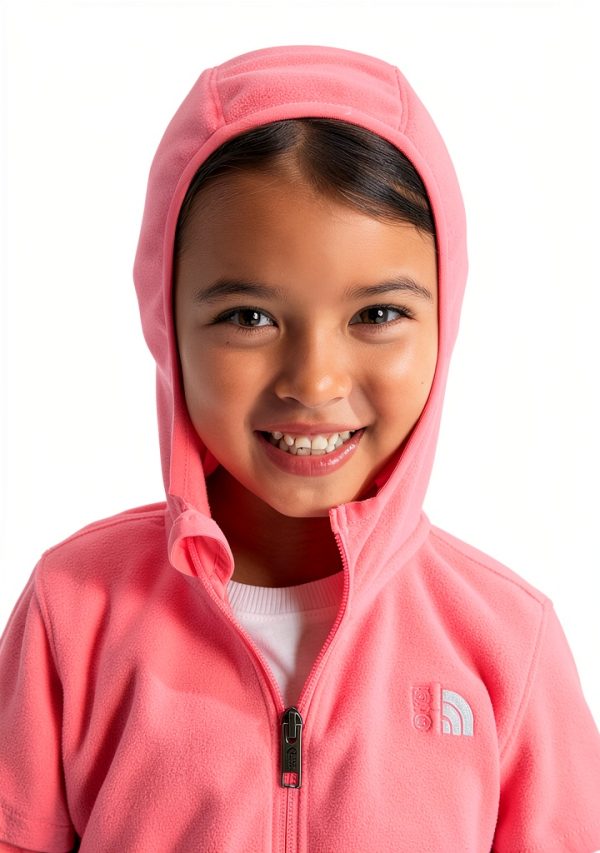 The North Face Kids Glacier Full Zip Hoodie Boys Fleece-2