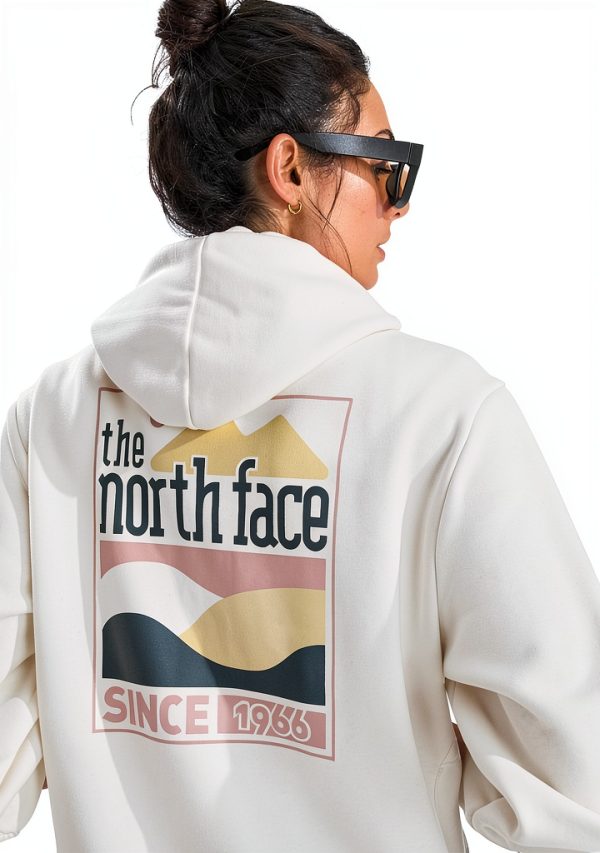 The North Face Womens Hoodie Premium Cotton Blend Outdoor-2