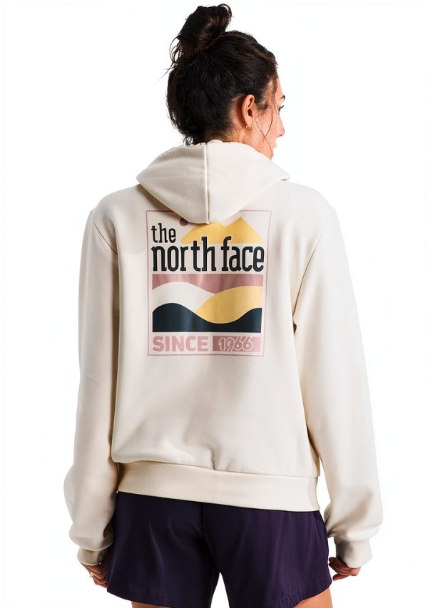 The North Face Womens Hoodie Premium Cotton Blend Outdoor-0