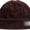 The North Face Beanie Acrylic Knit Lined Unisex Cold Weather-1
