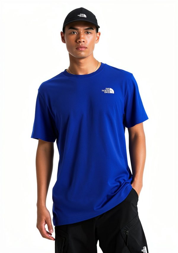 Mens Graphic Tee The North Face Cotton Outdoor Style-1