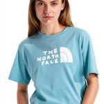 The North Face Womens T-Shirt Cotton Logo Tee Outdoor-0