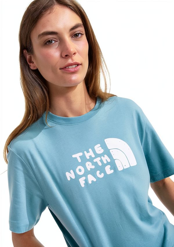 The North Face Womens T-Shirt Cotton Logo Tee Outdoor-3