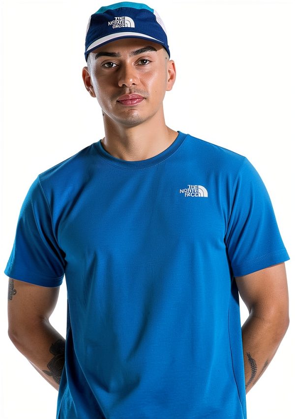 Mens North Face T Shirt Recycled FlashDry Regular Fit-0