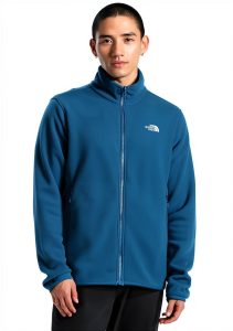 Mens Glacier Fleece Jacket The North Face Recycled Fit-0
