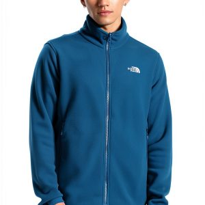 Mens Glacier Fleece Jacket The North Face Recycled Fit-0