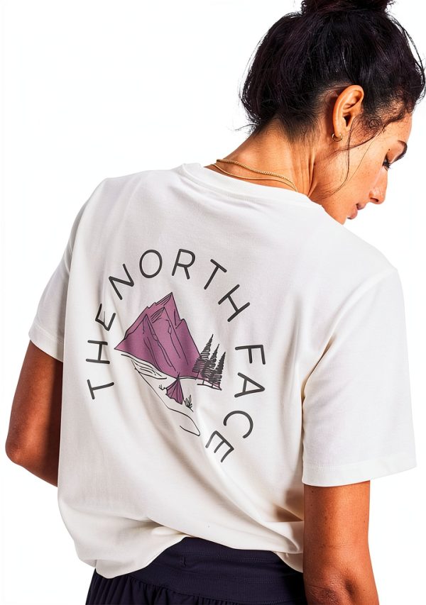 The North Face Womens Monte Graphic Tee Cotton Comfort-3