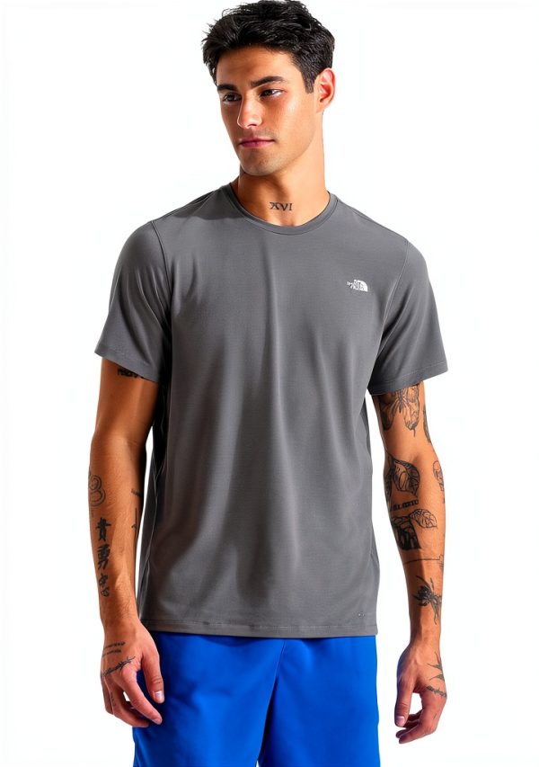 The North Face Mens Adventure Tee Moisture Wicking Stretch-0