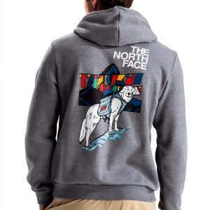 The North Face Mens Hoodie Premium Cotton Polyester Blend-0