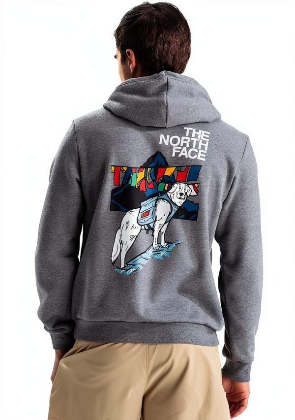 The North Face Mens Hoodie Premium Cotton Polyester Blend-0