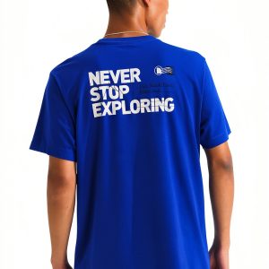 Mens Graphic Tee The North Face Cotton Outdoor Style-0