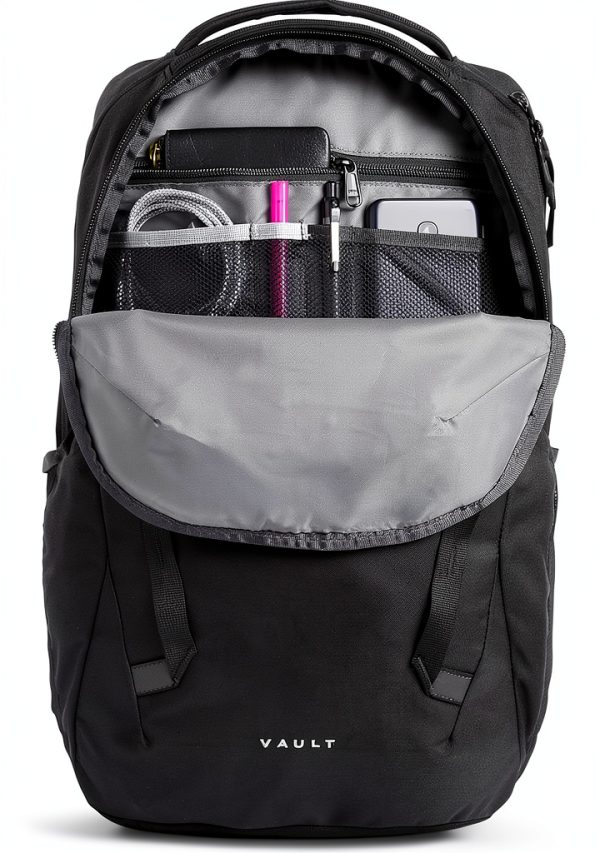 The North Face Vault Backpack Laptop Sleeve Water Repellent-3