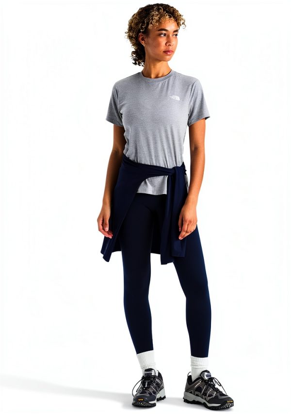 Womens North Face Flex Tee Moisture Wicking Activewear-3