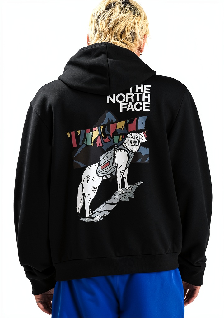 The North Face Men's Sunlit Summit Hoodie in TNF Mid Grey Heather color