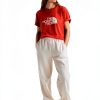 North Face Womens Hiking Pants Lightweight Cotton Polyester-3
