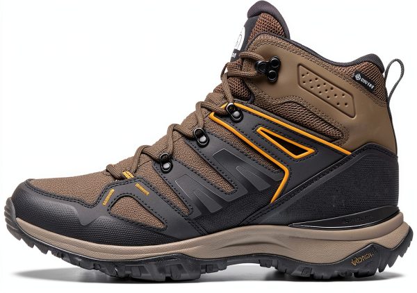 Mens Hedgehog Mid Gore-Tex Waterproof Hiking Boots The North-0