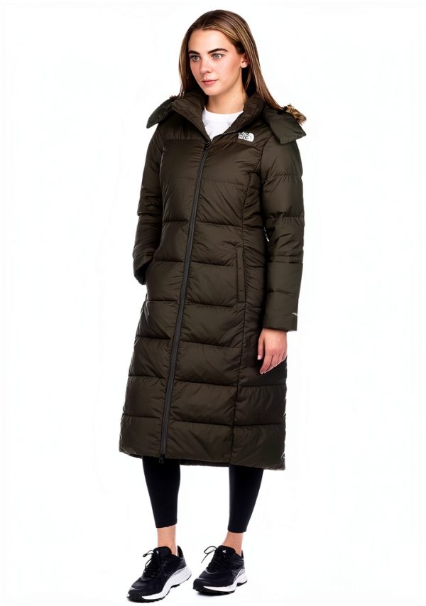 North Face Womens Snowboarding Jacket Down Parka Polyester-1
