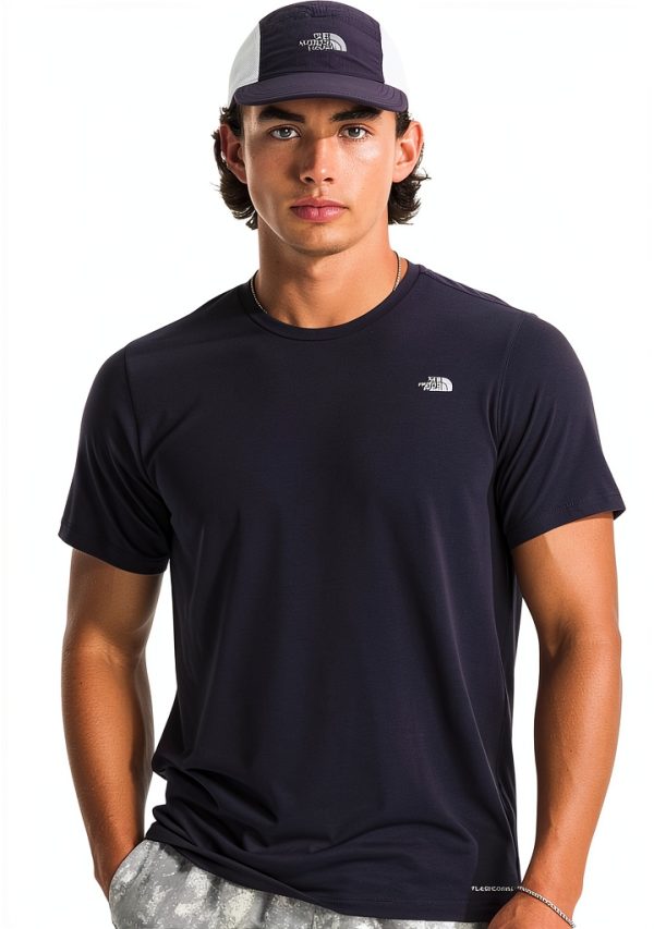 The North Face Mens Adventure Tee Moisture Wicking Stretch-0