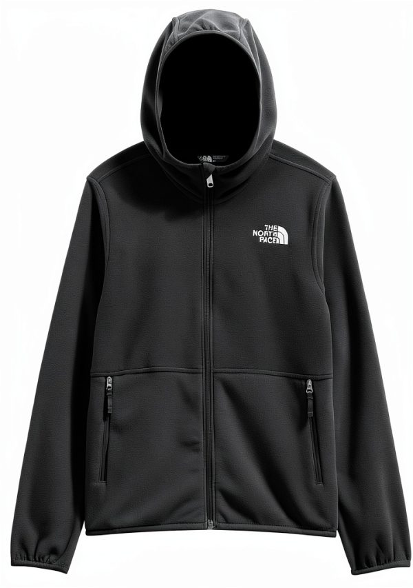 The North Face Glacier Fleece Hoodie Youth Outdoor Jacket-6