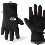 The North Face Mens Sierra Etip Gloves Fleece Touchscreen-0