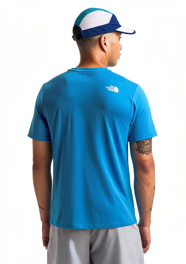 Mens North Face T Shirt Recycled FlashDry Regular Fit-1