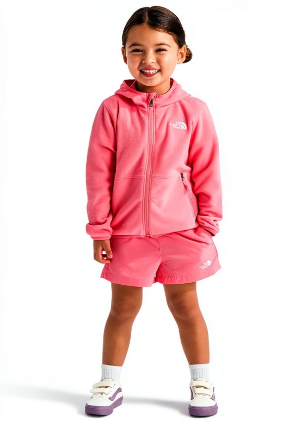 The North Face Kids Glacier Full Zip Hoodie Boys Fleece-3