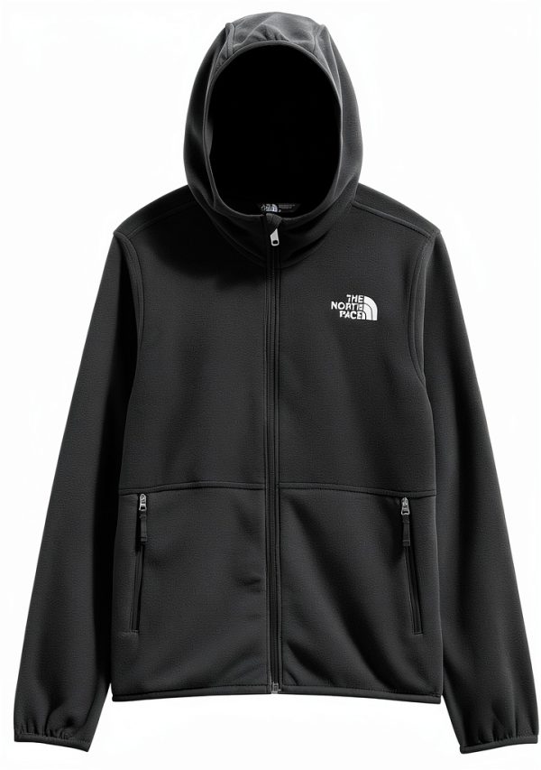 The North Face Glacier Fleece Hoodie Youth Outdoor Jacket-5