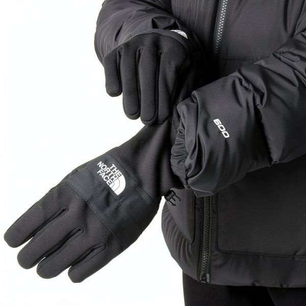 The North Face Mens Sierra Etip Gloves Fleece Touchscreen-5