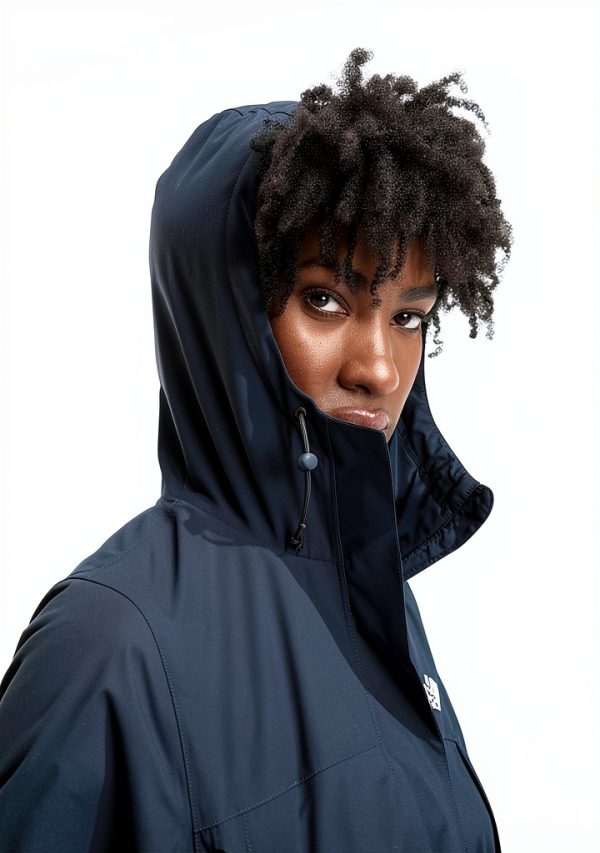 The North Face Womens Rain Parka Waterproof Recycled Jacket-2