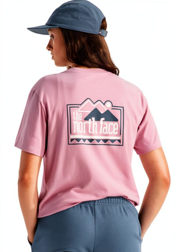 The North Face women's Explore Pin tee cotton-0