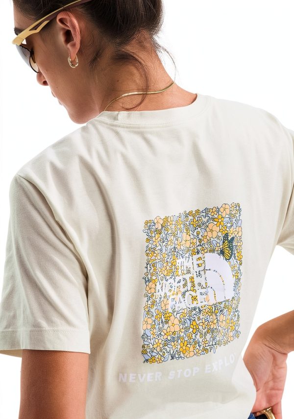 Women's Floral Box Tee The North Face Cotton Soft-2
