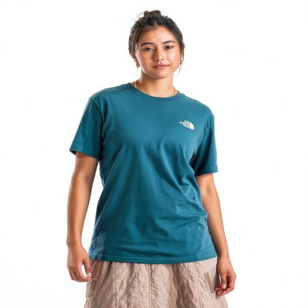 Women's Floral Box Tee The North Face Cotton Soft-1